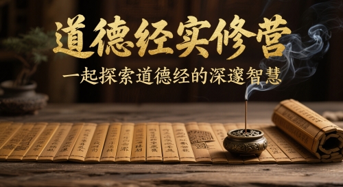 道德经实修营，一起探索道德经的深邃智慧-仙女副业网