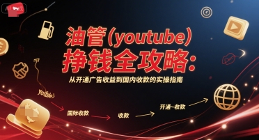 油管(youtube)挣钱全攻略：从开通广告收益到国内收款的实操指南-仙女副业网