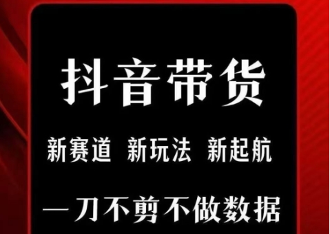 抖音短视频一刀不剪带货，不剪辑，不直播，每天发个视频，等着出单获取带货佣金-仙女副业网