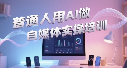 普通一个人用AI做自媒体，助你轻松开启AI自媒体创作之路-仙女副业网