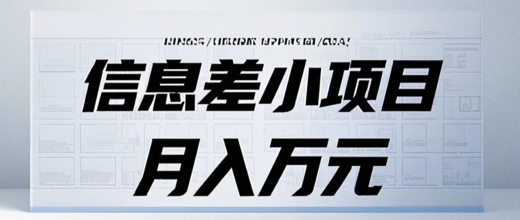 信息差小项目：国内外视频代下载，项目操作简单零成本零门槛月入过万-仙女副业网