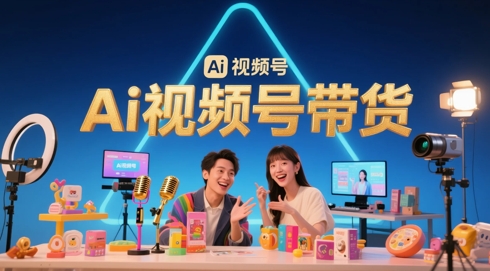 风口已至！AI视频号带货轻松月入过1W，99%的普通人却卡在内容制作门槛-仙女副业网