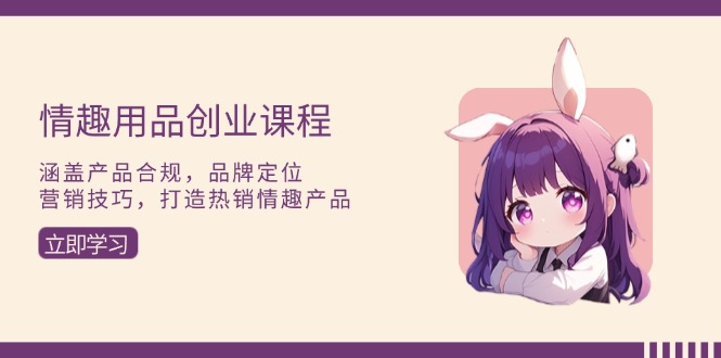 情趣用品创业课程：涵盖产品合规，品牌定位，营销技巧，打造热销情趣产品-仙女副业网