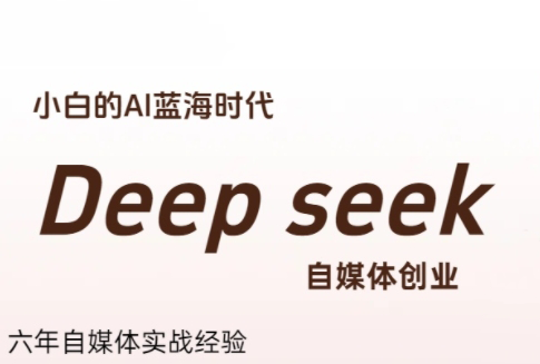冰冰老师·普通人如何利用Deepseek创业-仙女副业网