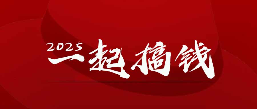 2025年，请“不择手段”去搞钱!-仙女副业网